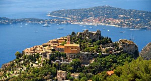 Le village d'Eze dans les Alpes maritimes